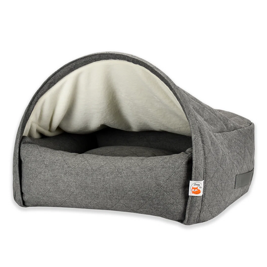 Sherry Hooded in Grey