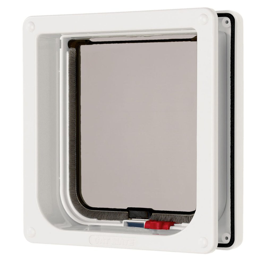 Cat Mate Lockable Cat Flap with Door Liner White