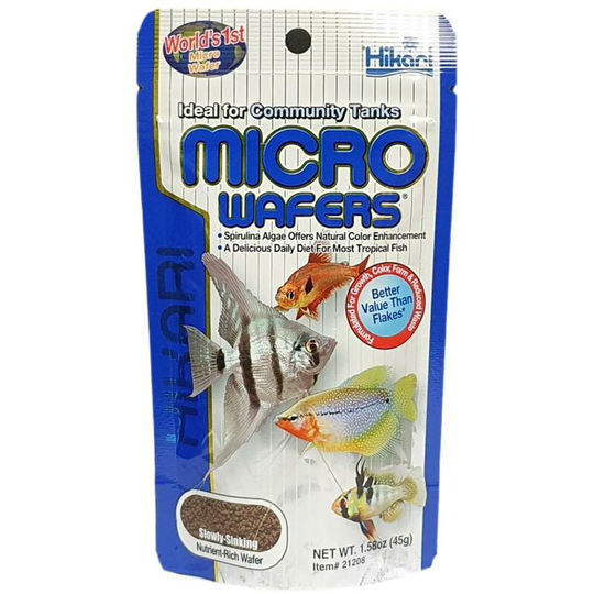 Hikari Micro Wafers Tropical Fish Food - 45g
