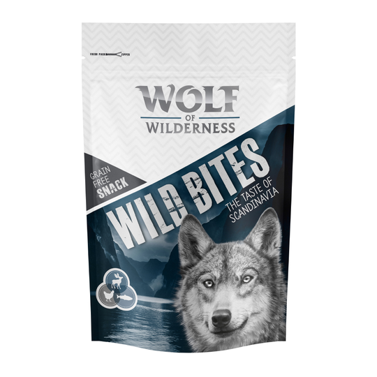 Wolf of Wilderness "Wild Bites" - The Taste of the Mediterranean - Saver Pack 3 x 180g
