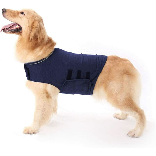 Classic dog jacket with anxiety, anti-stress and stress relief, Soothing coat for small, medium and big dogs