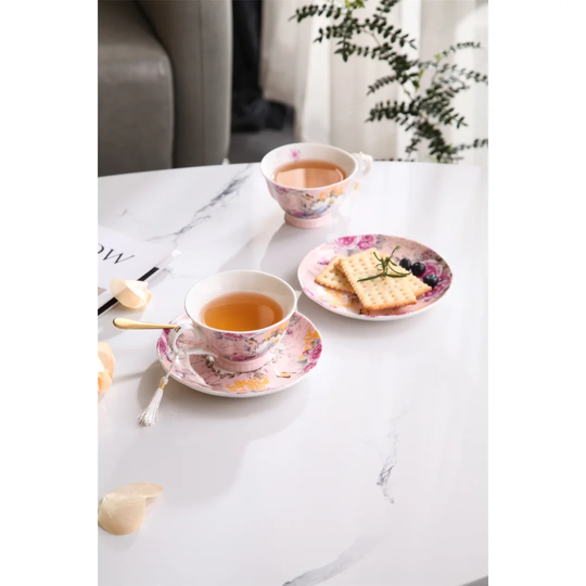 Alhambra Bone China Teacup & Saucer
