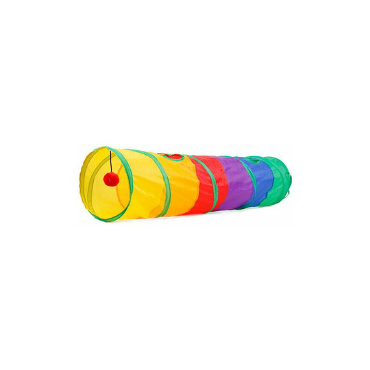 Foldable Cat Tunnel Cat Toy, Hidden Toy for Cat Interactive Play