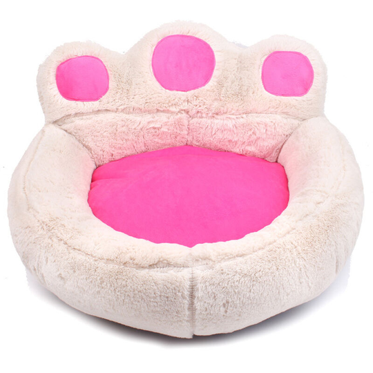 Comfortable and Soft Pet Sofa Mat Bear Claw Shape Dog and Cat Sleeping Bed for Small Animals