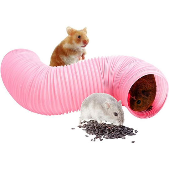 Cysj 1 pcs Hamster Tubes, Creative Connection, Hamster Cage and Accessories, Space Expanding Hamster Toys, Transparent Materials, for Small Animal