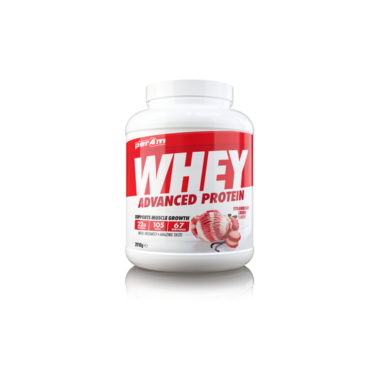 (White Chocolate) Per4m Advanced Whey Protein Powder 2.1kg 67 Serve