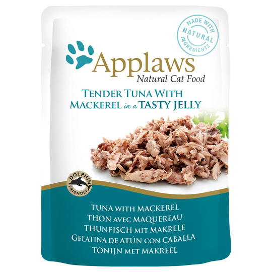 Applaws Pouches Cat Food in Jelly 16 x 70g - Chicken with Beef