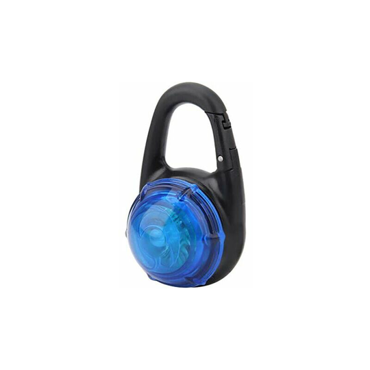 Luminous Pet Dog Night Walk Light Safety Pendant Dog Collar Luminous Collar for Indoor Outdoor Pet Dog (Blue)