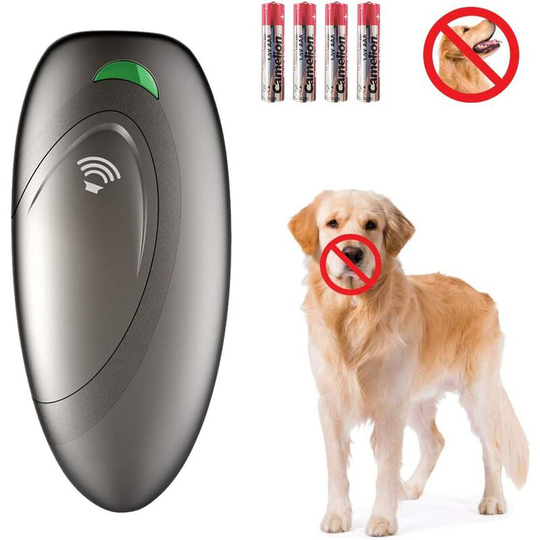 Bearsu - Ultrasonic Dog Bark Control Device - Safe and Pain Free Control for Indoors and Outdoors - Dog Training Collar