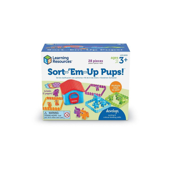 Learning Resources Sort Em' Up Pups Activity Set