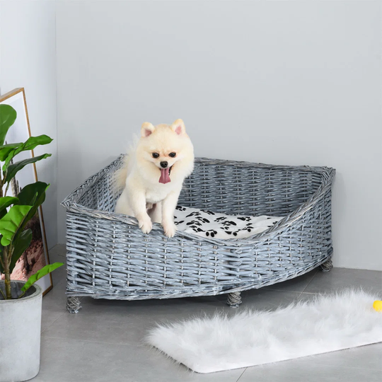 Niarada Corner Dog Sofa in Blue