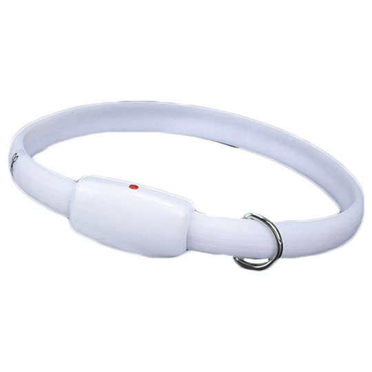 Usb Rechargeable Electroluminescent Collar, Color Changing Light Emitting Pet Collar,