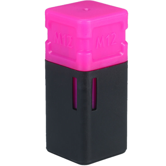 M12 Assorted Rivet Nut Gun Mandrel and Nose Piece Riveter Tip Metric Replacement Riveter Gun Part Threaded Mandrel For Hand Nut Rivet,model:Black M12