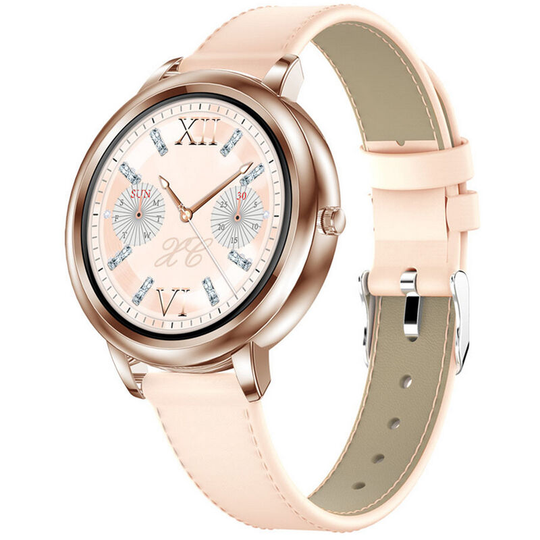 Asupermall - Women Intelligent bt Watch 1.09in Color Screen IP67 Waterproof Watch Step Counting Heart Rate Sleep Quality Monitoring Multi-Sports Mode