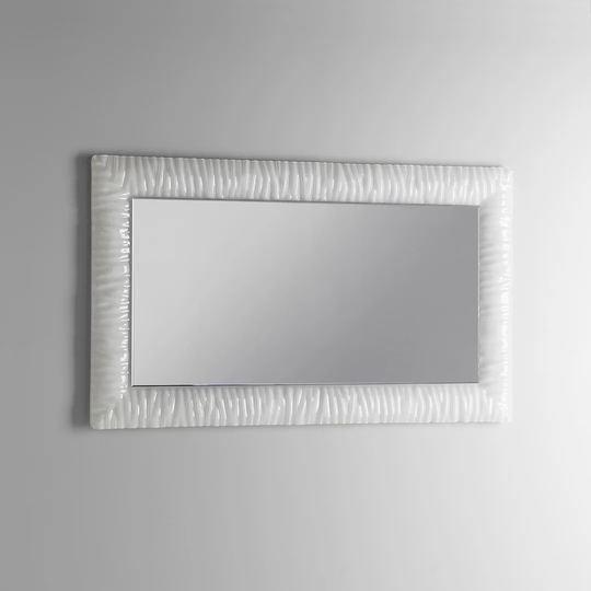Kwinana Framed Wall Mounted Accent Mirror in White