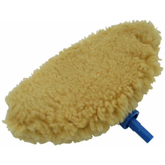 Replacement Mitt And Head for Easy Wash Hand Pump - Spare Lambs Wool Mop Clean