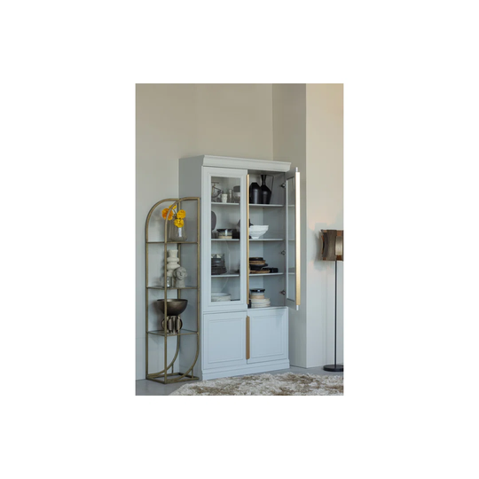 Organize Glass-Door China Cabinet
