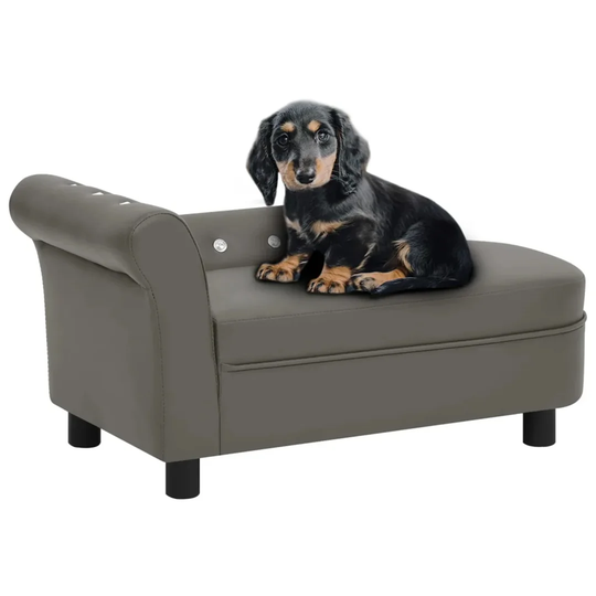 Tangier Dog Sofa in Grey