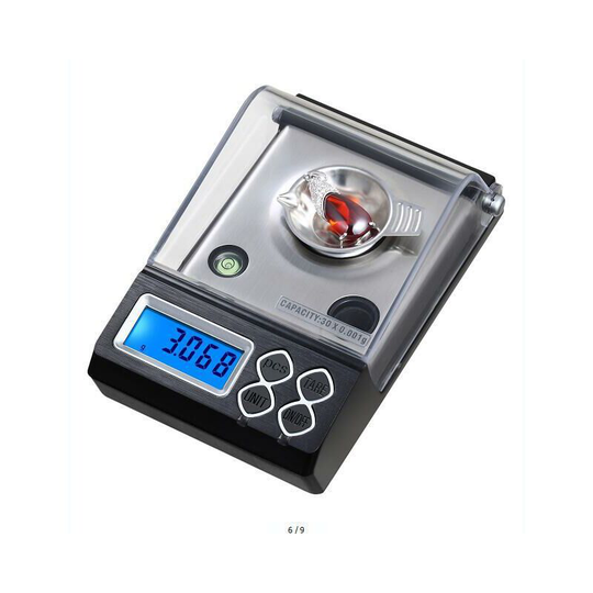 Benobby Kids - Portable Precision Scale Jewelry Scale 50g/0.001g, Kitchen Food Scale Small Mini Milligram Scale Jewelry Pocket Scale