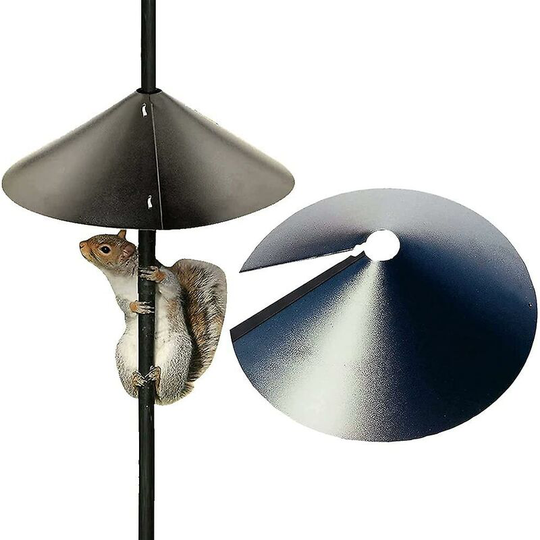 Wrap Around Squirrel Baffle For Bird Feeding Station And Protects Hanging Bird Feeders 16 Inches Thsinde
