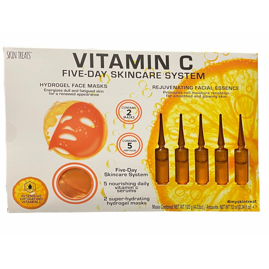Skin Treats Vitamin C 5Day Skincare 2 Hydrogel mask & 5 Serum