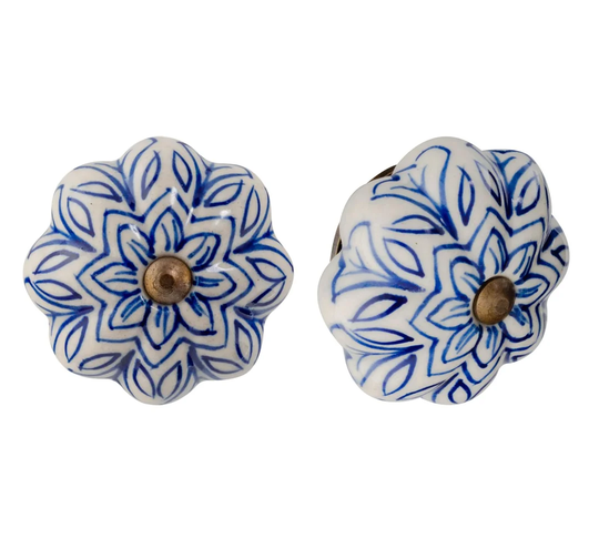 Handpainted 65mm Flower Novelty Knob Multipack