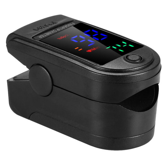 Digital Fingertip Pulse Oximeter led Display Blood Oxygen Sensor Saturation Mini SpO2 Monitor pr Pulse Rate Measurement Meter