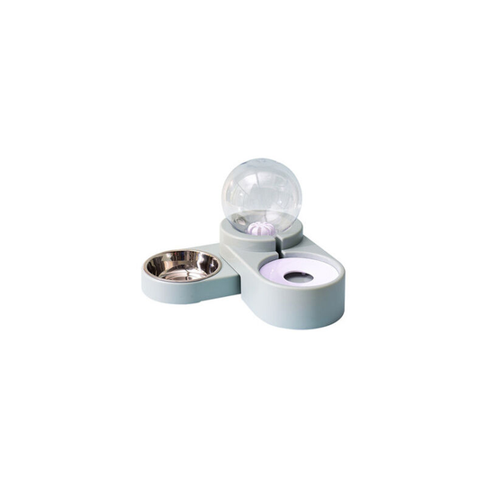 Thsinde - 1.8L Cat water fountain, automatic dog water dispenser, dog feeder, pet feeder dispenser, cat water feeder, pet drinking fountain (Ocean