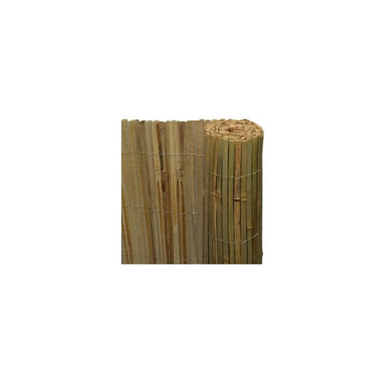 (1m x 4m) Abaseen Natural Bamboo Slat Garden Fence Covering