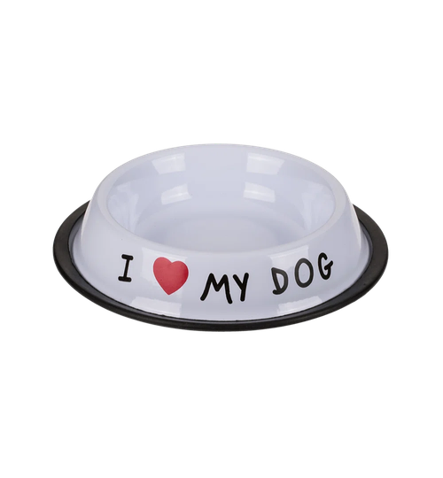 Stainless steel food bowl