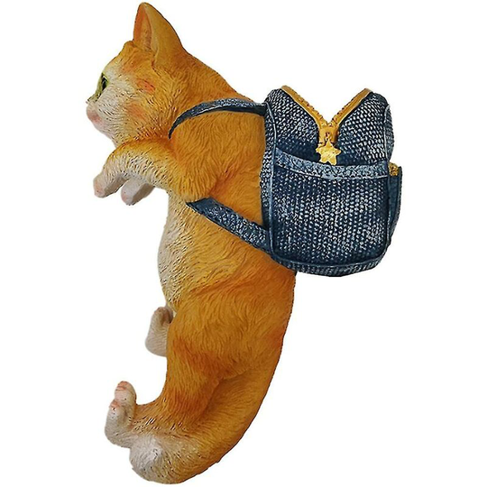 Garden Flowerpot Fish Tank Cat Decoration Gift Pendant Ornament B