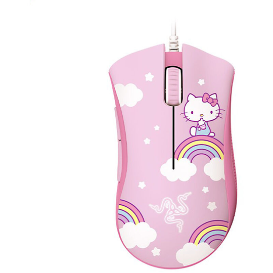 Razer Hello Kitty Limited Computer Game Office Pink Purgatory Viper Mouse Pad Set Hello Kitty Limited Mouse + Mouse Pad Set