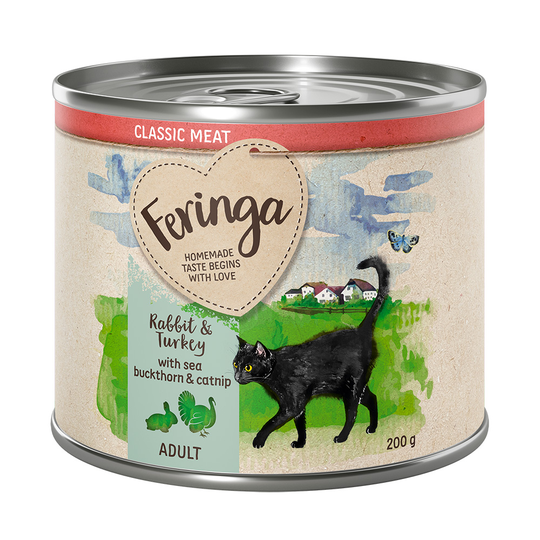 Feringa Classic Meat Menu Saver Pack 24 x 200g - Rabbit & Turkey