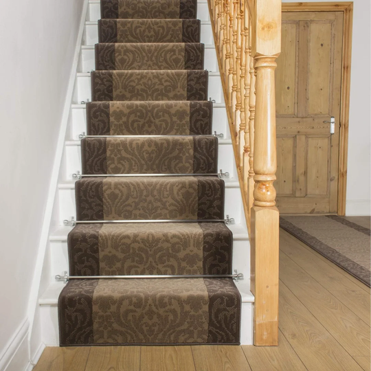 Cayden Stair Looped Taupe Rug