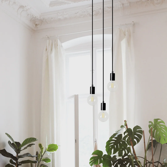 Newquay 2- Light Bulb Pendant