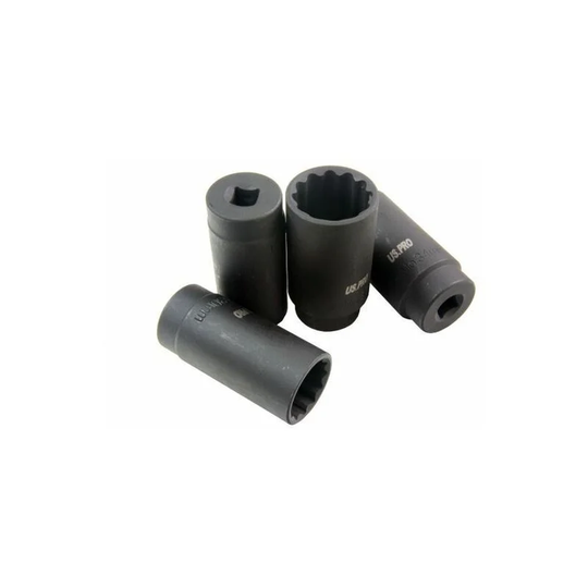 8PC 1/2' dr lug nut impact socket set B1421 - Us Pro