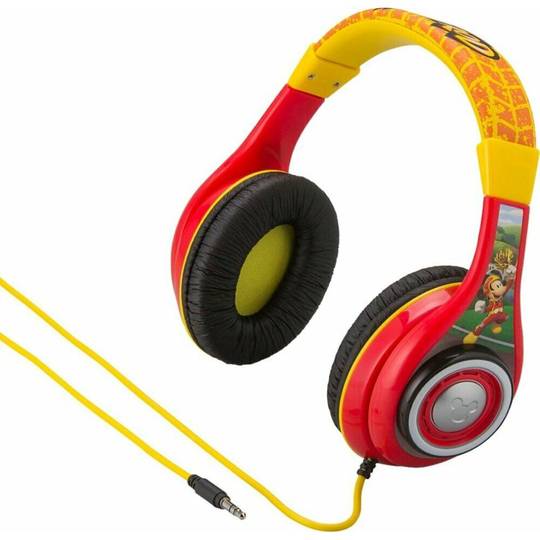 Disney Mickey Mouse Roadster Racers Headphones with Child Safe Volume