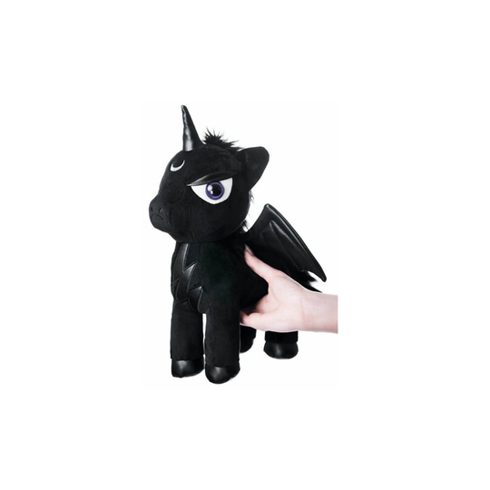 (Unicorn) killstar Bastet Plush Doll Black Goth Cat Three Eyed Cow Devil Doll Cow Rabbit Hydra Plush Animal Toys Stuffed Toy Gift Christmas Halloween