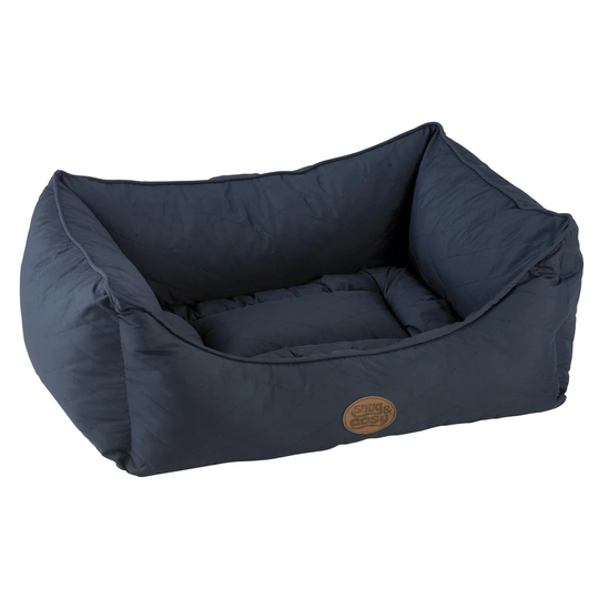 Finnick Quilted Bed in Navy