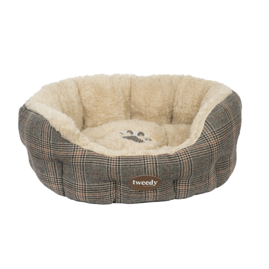 Tweedy Luxury Sofa Dog Bed Pet Mattress Washable Reversible Inner Lge