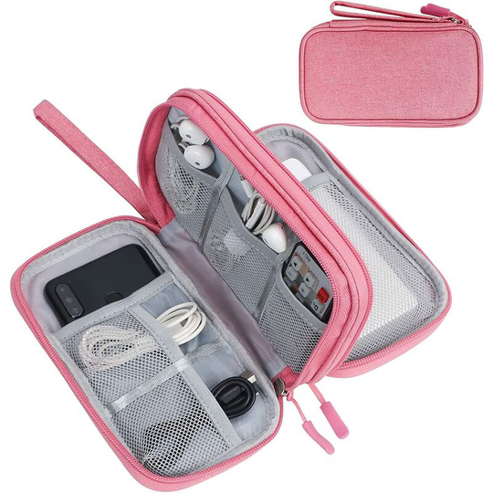 Cable bag, electronics bag organizer, cable organizer, cable case, electronics accessories organizer bag, universal bag for accessories, mobile phone