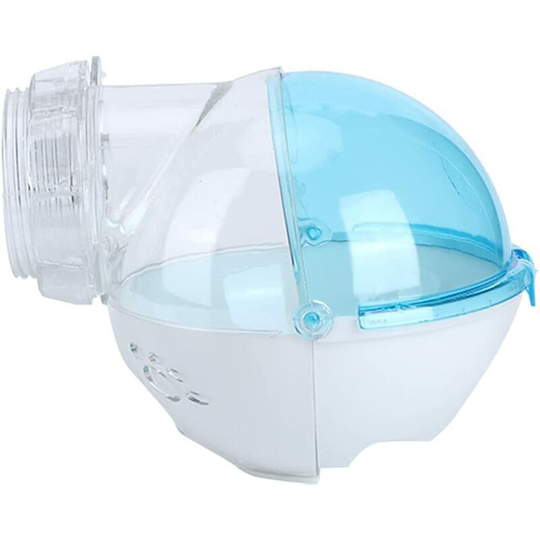 Hamster Bathroom Odor Resistant Transparent Hamster Running Wheel Small Pet Toy Rat Running Play Toy