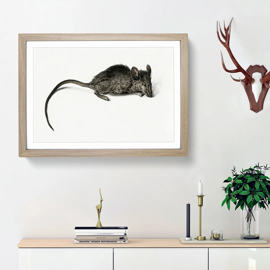 Mouse by Jean Bernard - Picture Frame Painting Print
