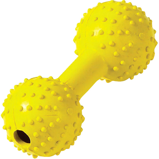 Classic - Dumbbell With Bell Dog Toy (5in) (May Vary) - May Vary