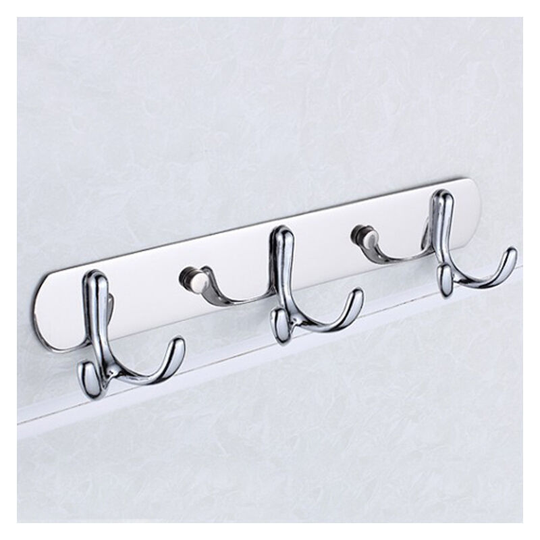 Hook Bracket Wall Mount Stainless Steel for Bedroom Kitchen-Rabbit 3 Hooks - Thsinde