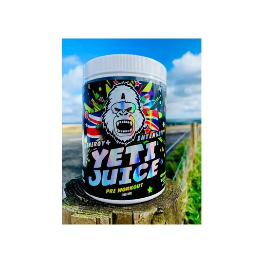 (Tooty Fruity) Gorillalpha Yeti Juice Energy & Focus Pre Workout 480g