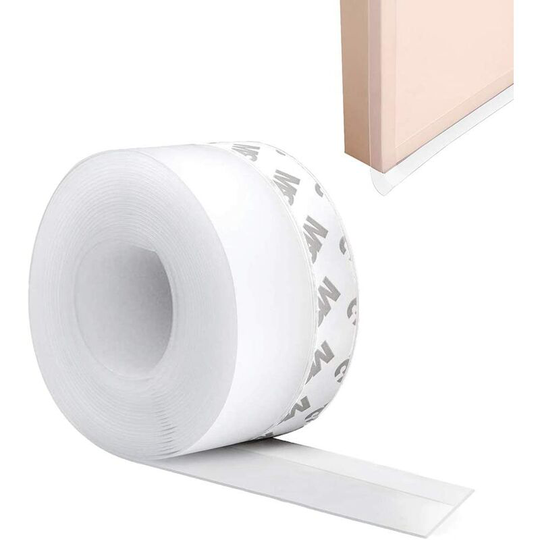 Naxunnn - Caulk door seal, 5m sealing strip sticker sticker shower door garage anti mice stop cold insulating, draught excluded door sealing tape