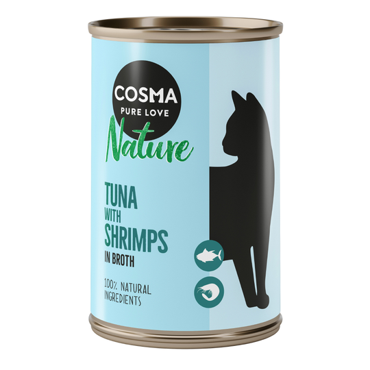 Cosma Nature 6 x 140g - Skipjack Tuna