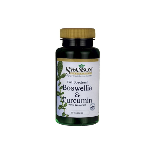 Swanson Full Spectrum Boswellia and Curcumin - 60 caps