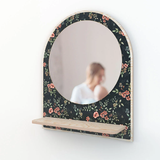 French Folk Accent Mirror